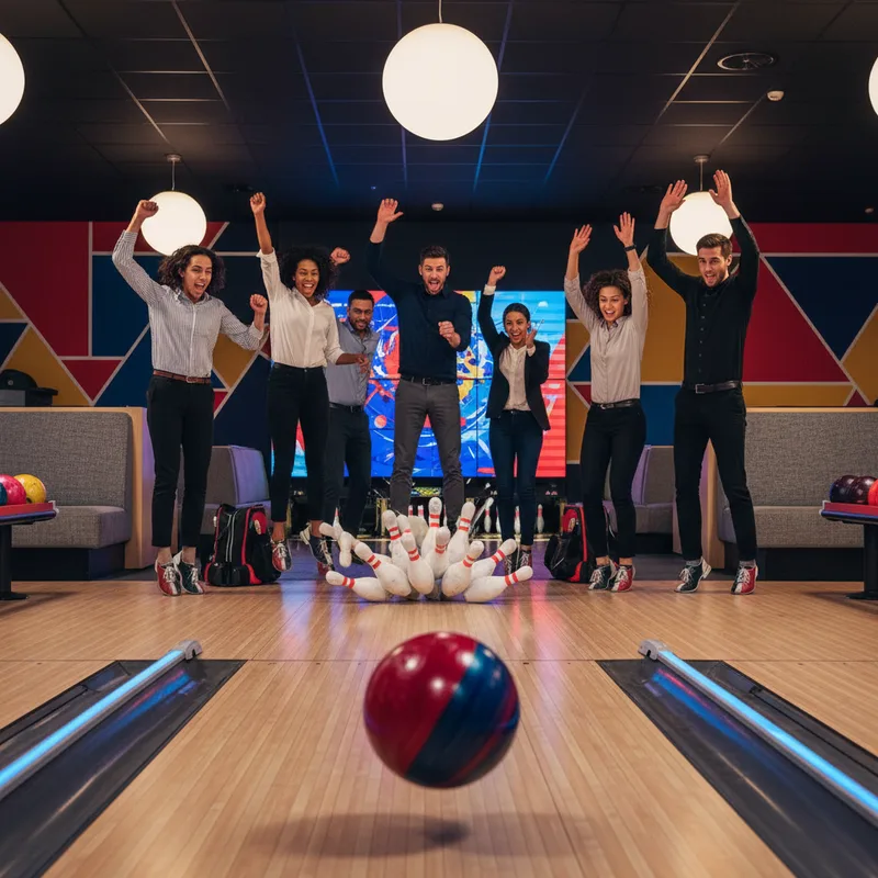 Team building bowling : organiser une soiree d'equipe reussie